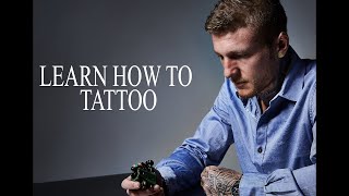 LEARN HOW TO TATTOO THE STRAIGHT LINE [upl. by Anowahs448]