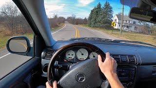 2000 MercedesBenz ML55 AMG  POV Driving Impressions [upl. by Phio]