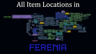 Metroid Dread  Ferenia All Items [upl. by Eseuqram]