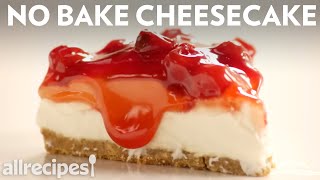 How To Make No Bake Cheesecake  Allrecipes [upl. by Garretson703]