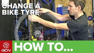 How To Change A Bike Tyre [upl. by Ailis]