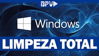 Como fazer uma LIMPEZA COMPLETA no Windows Sem usar Programas [upl. by Massab597]