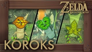 Zelda Breath of the Wild  All Korok Seeds Faron Tower Locations 210  267 [upl. by Eunice]