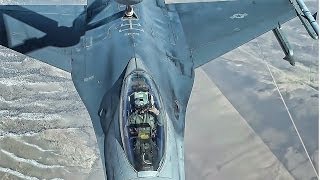 Mid Air Refueling • F16 Pilots Are Cool [upl. by Losyram778]