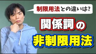 関係詞の非制限用法【基礎英文法講座第51講】 [upl. by Byrann]