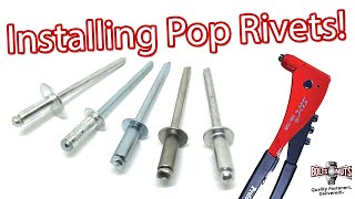 Blind Pop Rivets Explained and How to Install Them [upl. by Milton702]