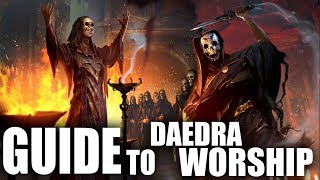 The ULTIMATE Guide to Daedra Worship  Elder Scrolls Lore [upl. by Leo]