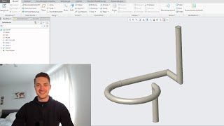 PTC Creo Tutorial für Anfänger  Creo ZugKE [upl. by Odnamla]