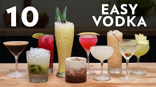 10 Best Vodka Cocktails Quick  Easy and Tasty [upl. by Roath682]