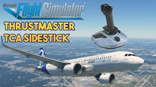 Microsoft Flight Simulator 2020  THRUSTMASTER TCA SIDESTICK [upl. by Rothberg651]