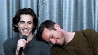 Armie Hammer Trying To EAT Timothee Chalamet [upl. by Lyn254]