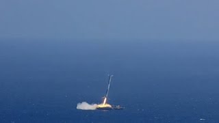 Raw SpaceX Landing Fails [upl. by Jadwiga]