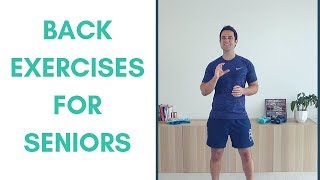 Essential Lower Back Exercises for Seniors [upl. by Adev]