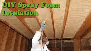 DIY Spray Foam Insulation  What You Need to know Before You Start [upl. by Mungam]