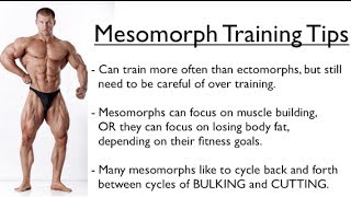 Ectomorph Endomorph or Mesomorph  Training for YOUR Body Type [upl. by Imhsar]