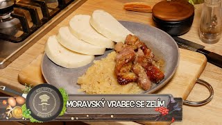 Moravský vrabec se zelím a knedlíkem Nejlepší recept ❤️ [upl. by Madelene]