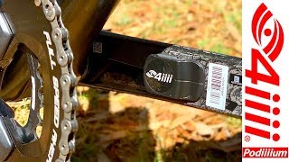 4iiii Podiiiium Power Meter Details  Install  Ride Data Review [upl. by Jenesia854]