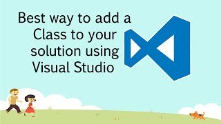 Create a new class in visual studio  How to add a new class  visual studio tips and tricks [upl. by Saundra518]