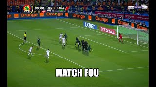 Algérie vs Nigéria 21 can 2019  présentateur du BEIN SPORTS pleure de joie [upl. by Anielram601]