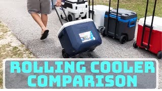 Best Cooler With Wheels A Rolling Cooler Comparison [upl. by Mara]