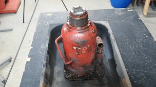 hydraulic jack repair [upl. by Gnohp]