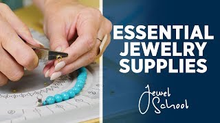 Essential Supplies for Jewelry Making  Jewelry 101 [upl. by Lenee40]