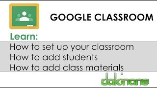 Google Classroom  How set up and manage your first classroom [upl. by Ahsieki601]