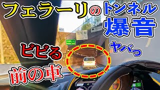 フェラーリNA12気筒エンジンのトンネルサウンドが凄すぎた [upl. by Charlie]