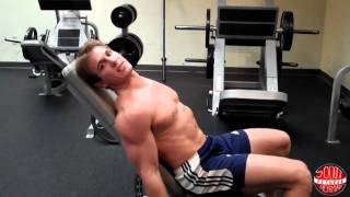 How To Seated Incline Dumbbell Bicep Curl [upl. by Lyrpa669]