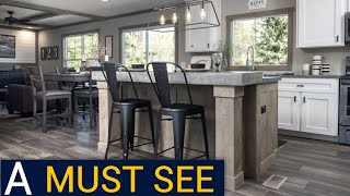 The Amelia by Clayton Homes is a beautiful double wide mobile home Mobile Home Tour [upl. by Giefer]