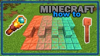 How to Craft and Use Copper in Minecraft 118  Easy Minecraft Tutorial [upl. by Gorden668]