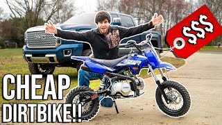 CHEAPEST DIRT BIKE EVER UNDER 1000 Brand NEW [upl. by Eilyak]