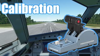 Airbus Throttle Quadrant  Calibration  EASY [upl. by Wrench325]