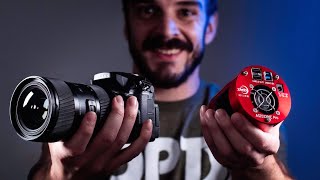 DSLRs Vs Dedicated Astro Cameras [upl. by Anairt]