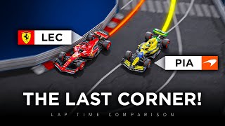 How Piastri almost snatched the Pole from Leclerc [upl. by Ytoc]