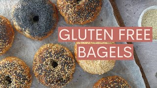 GLUTEN FREE BAGELS  Easy New York bagels recipe [upl. by Eletnahs]