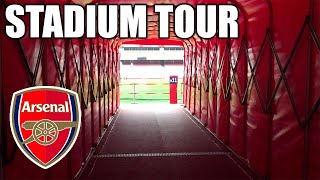 ARSENAL EMIRATES STADIUM TOUR ARSENAL FC [upl. by Nosnhoj]