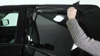 How to install Inchannel Window Deflectors  GOODYEAR Shatterproof [upl. by Yerffe150]