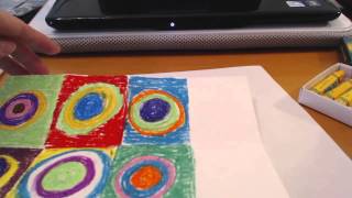 Instructional Video Art 2 Kandinsky Circle [upl. by Aitnuahs121]