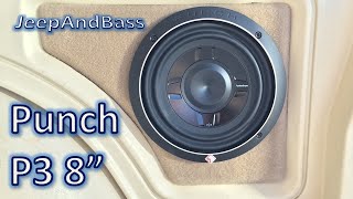 Rockford Fosgate P3 Shallow 8 Unboxing and Demo [upl. by Market]