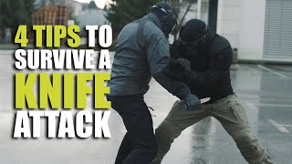 How to survive a knife attack  4 essential tips [upl. by Mohamed]