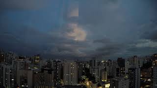 Cumulonimbus around Congonhas Airport SBSP [upl. by Klecka478]