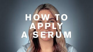 Serum 101 How to Apply a Serum  Estée Lauder UK [upl. by Nivert412]