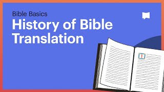 History of Bible Translation [upl. by Miche]