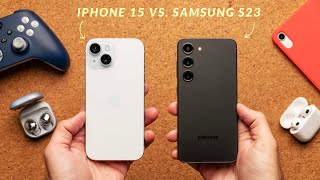 iPhone 15 vs Samsung Galaxy S23  The Tough Choice [upl. by Itra]