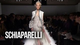 Schiaparelli Couture SpringSummer 2014  EXCLUSIVE  Paris Couture Fashion Week  FashionTV [upl. by Jorin284]