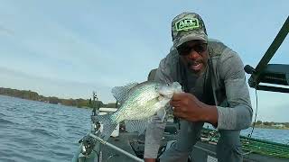 CRAPPIE FISHING Lake Oconee Georgia [upl. by Aivuy]