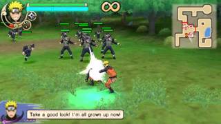 PSP Naruto Ultimate Ninja Impact gameplay [upl. by Aleil]