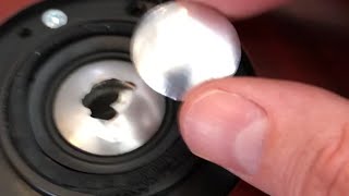 Tweeter dome repair Bowers amp Wilkins CM1 S2 [upl. by Asyal574]