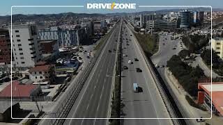 Autostrada Tiranë  Durrës  DRIVEZONE [upl. by Adnhoj529]